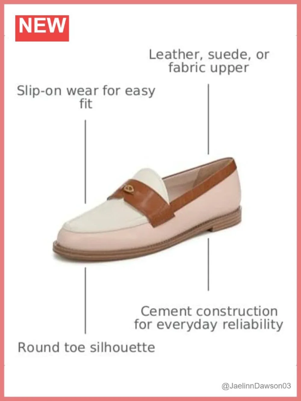 Franco Sarto Women's Loafers Slip-On Leather Round Toe Business Casual